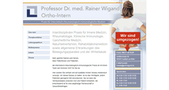 Desktop Screenshot of prof-wigand.de